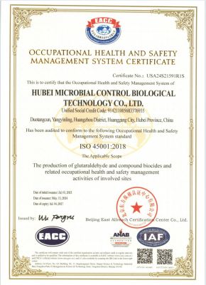 ISO 45001 Certificate